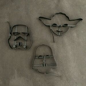 3 pc starwars pancake molds